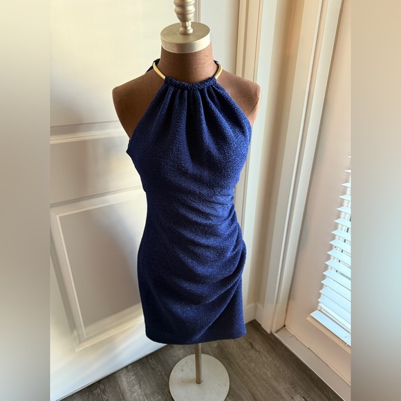 Eliza J Royal Blue Dress - Size 2 - Picture 2 of 9